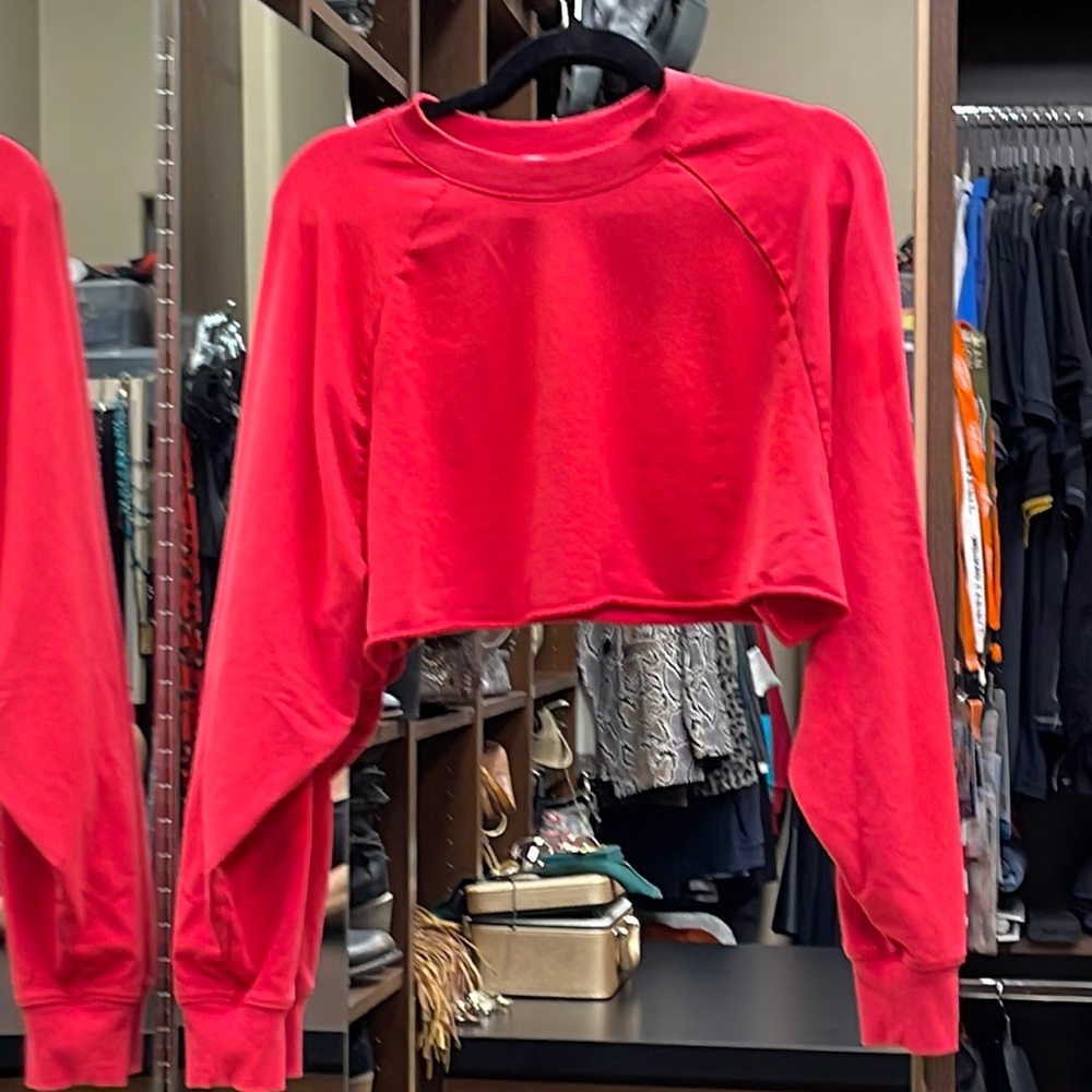Alo cropped sweatshirt